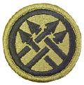 220th Military Police Brigade OCP Scorpion Shoulder Patch With Velcro