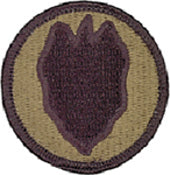 24th Infantry Division OCP Scorpion Shoulder Patch With Velcro