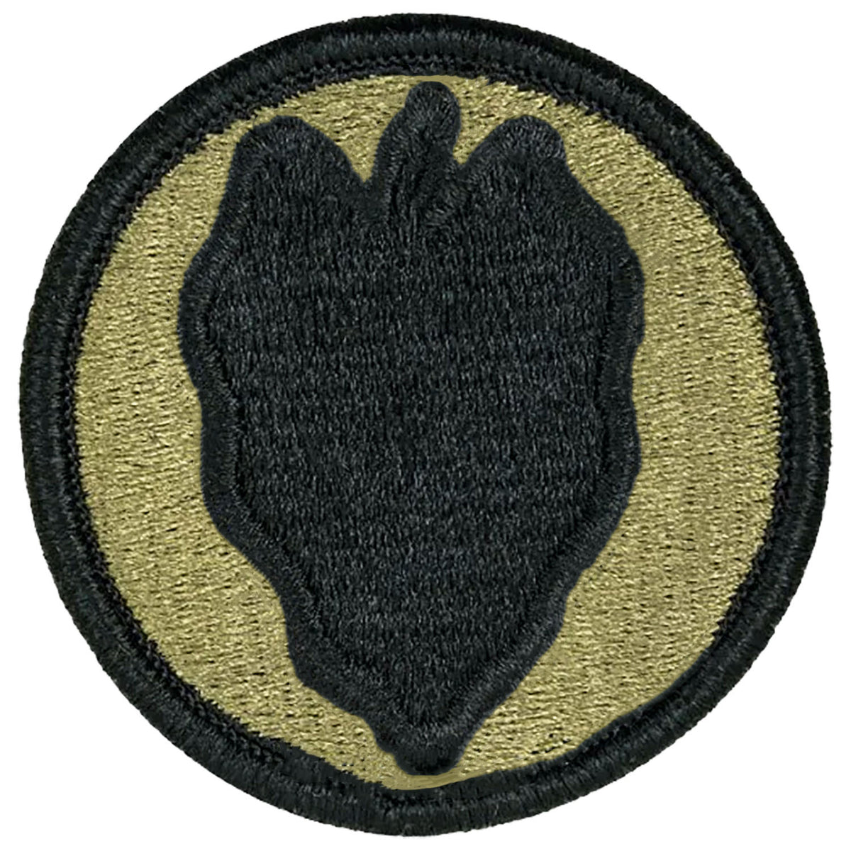 24th Infantry Division OCP Scorpion Shoulder Patch With Velcro