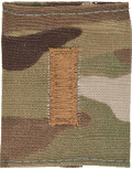 2LT Second Lieutenant OCP Scorpion Gortex Loop Insignia