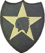 2nd Infantry Division OCP Scorpion Shoulder Patch With Velcro
