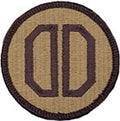 31st Chemical Brigade Multicam Shoulder Patch With Velcro
