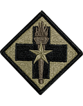 32nd Medical Brigade OCP Scorpion Shoulder Patch With Velcro