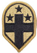 332nd Medical Brigade OCP Scorpion Shoulder Patch With Velcro