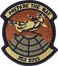 Air Force 353rd Special Operations Support Squadron Spice Brown OCP Scorpion Shoulder Patch With Velcro