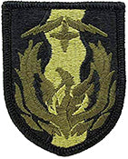 36th Sustainment Brigade OCP Scorpion Shoulder Patch With Velcro