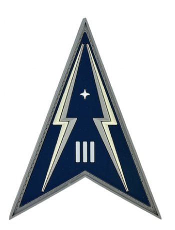 Space Delta 3 PVC  Patch