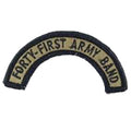 Multicam Forty-First Army Band Scroll With Velcro