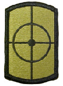 420th Engineer Brigade OCP Scorpion Shoulder Patch With Velcro