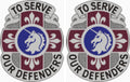 429th Medical Battalion Unit Crest