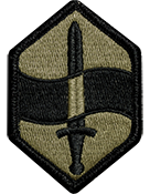 460h Chemical Brigade Multicam Shoulder Patch With Velcro