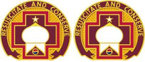 46th Combat Support Hospital Unit Crest