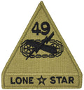 49th Armored Division Patch