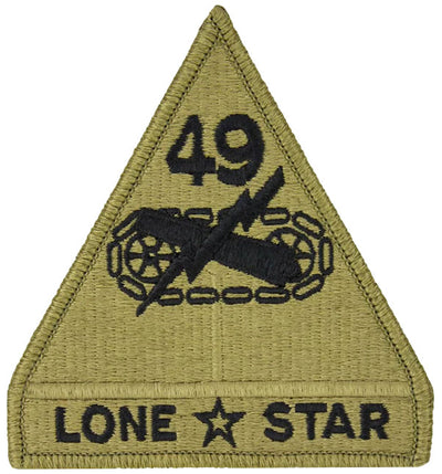 49th Armored Division Patch