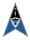 Space Delta 6 PVC Patch