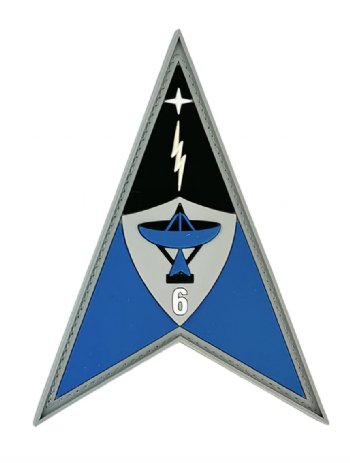 Space Delta 6 PVC Patch