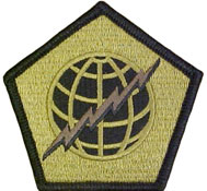 505th Signal Brigade Multicam Shoulder Patch With Velcro