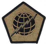 505th Signal Brigade Multicam Shoulder Patch With Velcro