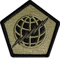 505th Signal Brigade OCP Scorpion Shoulder Patch With Velcro