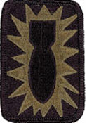 52nd Ordnance Group OCP Scorpion Shoulder Patch With Velcro