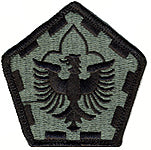 555th Combat Engineer Group Patch