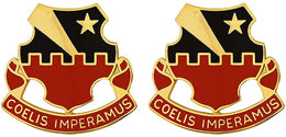 60th Air Defense Artillery Regiment Unit Crest