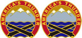 65th Fires Brigade Unit Crest