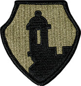 65th Reserve Command OCP Scorpion Shoulder Patch With Velcro