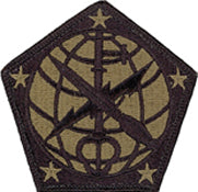 205th Military Intelligence Brigade OCP Scorpion Shoulder Patch With Velcro