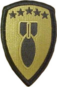 71st Ordnance Group OCP Scorpion Shoulder Patch With Velcro