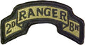 75th Ranger 2nd Battalion Multicam Scroll