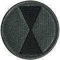 7th Infantry Division Shoulder Patch