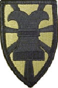 7th Sustainment Brigade OCP Scorpion Shoulder Patch With Velcro