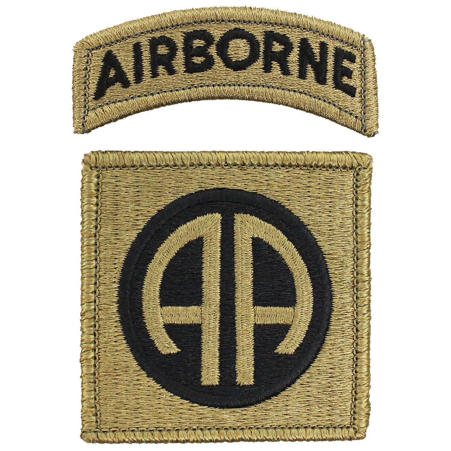 82nd Airborne Division Shoulder Patch With Airborne Tab