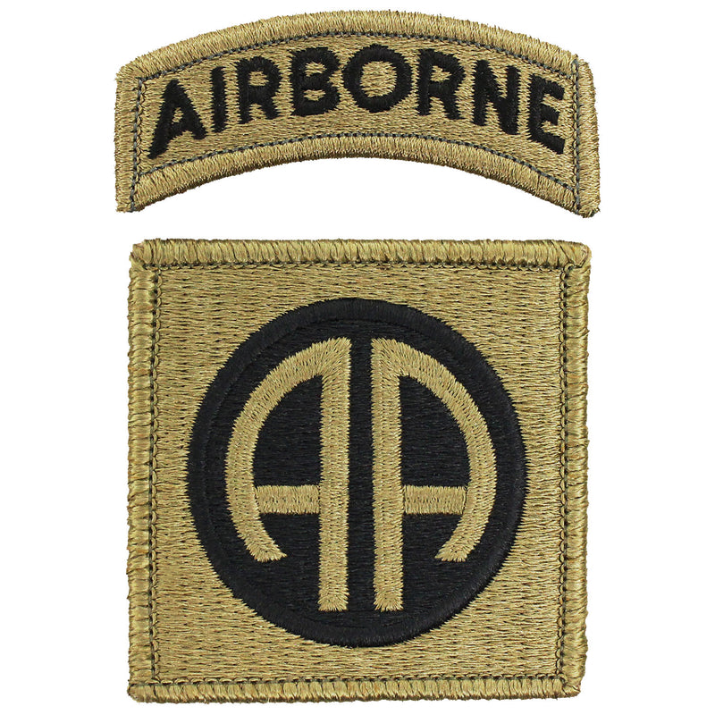 82nd Airborne Division Shoulder Patch With Airborne Tab
