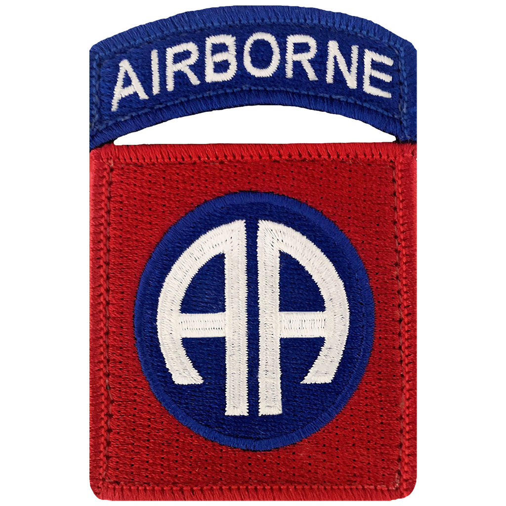 82nd Airborne Division Shoulder Patch With Airborne Tab