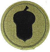 87th Infantry Division OCP Scorpion Shoulder Patch With Velcro