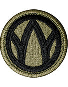 89th Sustainment Brigade OCP Scorpion Shoulder Patch With Velcro