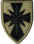 8th Sustainment Command OCP Scorpion Shoulder Patch With Velcro