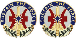 8th Sustainment Command Unit Crest