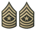 AGSU CHEVRONS E9 Sergeant Major Small