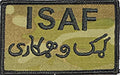 ISAF Dari OCP Scorpion Placard With Velcro