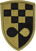 Information and Data Systems Command OCP Scorpion Shoulder Sleeve Patch With Velcro