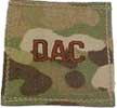 OCP Scorpion Sew On Civilian Insignia Brown DAC