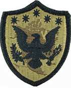 US Northern Command OCP Scorpion Shoulder Patch With Velcro