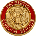 Patriotic Civilian Service Lapel Pin
