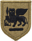 Southern European Task Force (SETAF) OCP Scorpion Shoulder Patch With Velcro