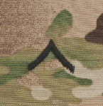 E-2 Private PV2 OCP Scorpion Sew On Insignia