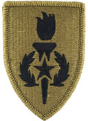 US Army Sergeants Major Academy OCP Scorpion Shoulder Patch With Velcro