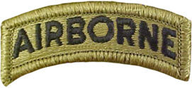 Multicam Airborne Tab With Velcro